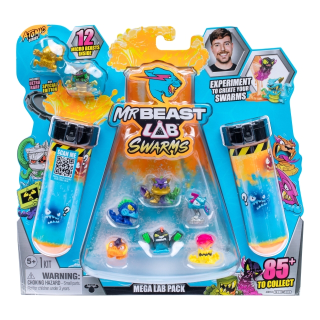 MR. BEAST LAB MrBeast Lab Swarms Mega Lab 12-pack. Serie 2 - (20389)