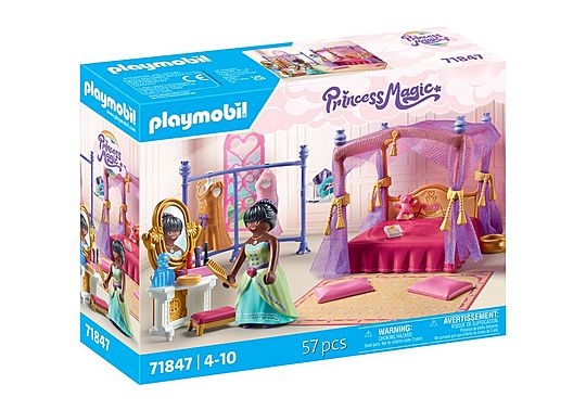 Playmobil Sovrum med klädkammare (71847)