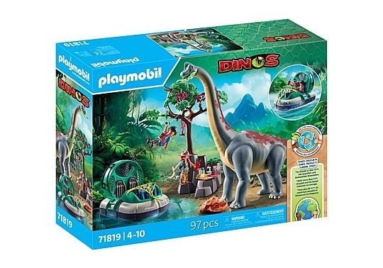 Playmobil Brachiosaurus med svävare (71819)