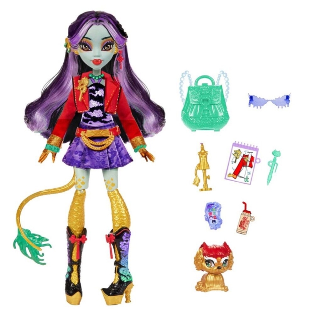 Monster High Jinafire Core Docka - (218-2501)