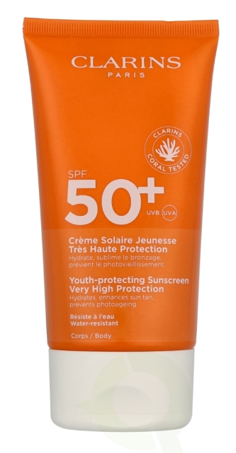 Clarins Youth-Protecting Sunscreen High Protection SPF50+ 150 ml Body