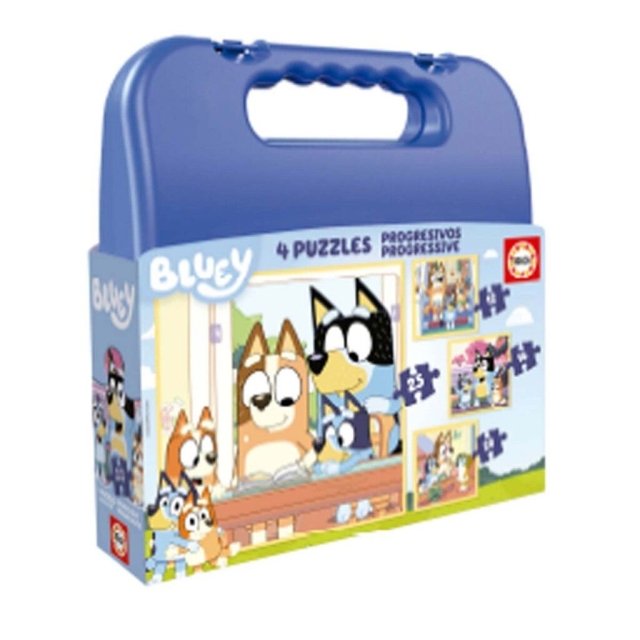Educa Bluey Pussel med väska - (80-19380)