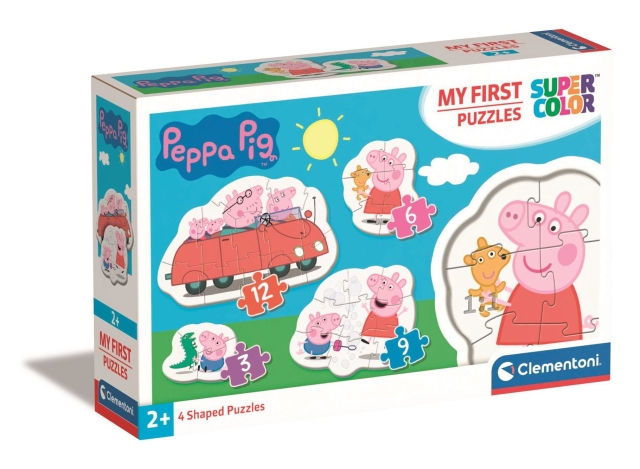 Clementoni Mitt första pussel 3-6-9-12 bitar - Peppa Pig (20829)