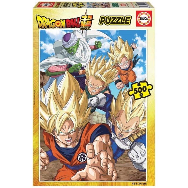 Educa Pussel - 500 bitar - Dragon Ball Super (80-18216)