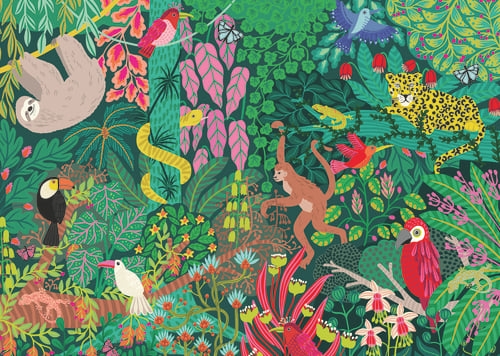 Ravensburger Magisk regnskog - 1000p (12001432)