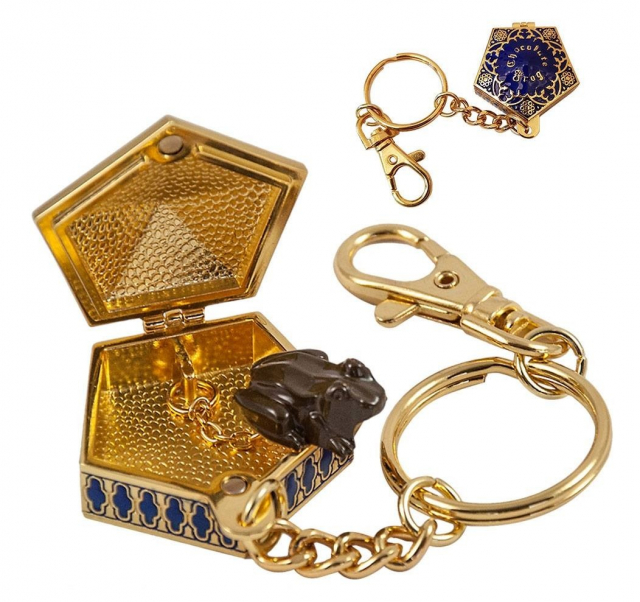 Noble Collection Harry Potter nyckelring med chokladgroda
