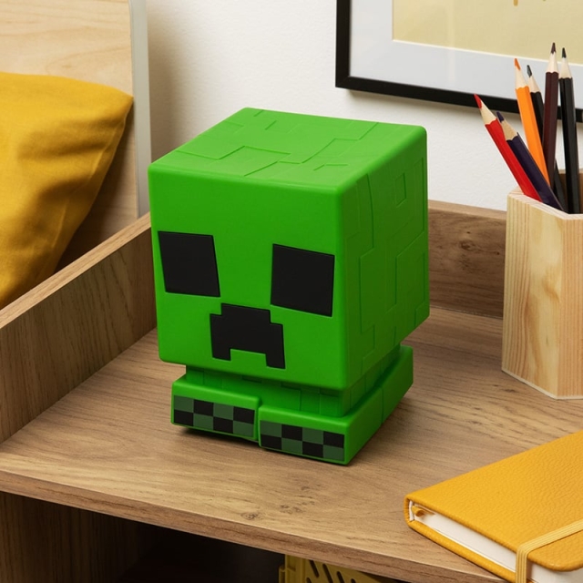 Paladone Minecraft Creeper SquishyGlo silikonlampa Uppladdningsbar