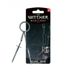 Good Loot The Witcher 3 Geralt Nyckelring med två svärd