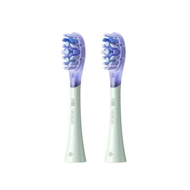 Oclean Borsthuvud Ultra White 2-Pack Grön
