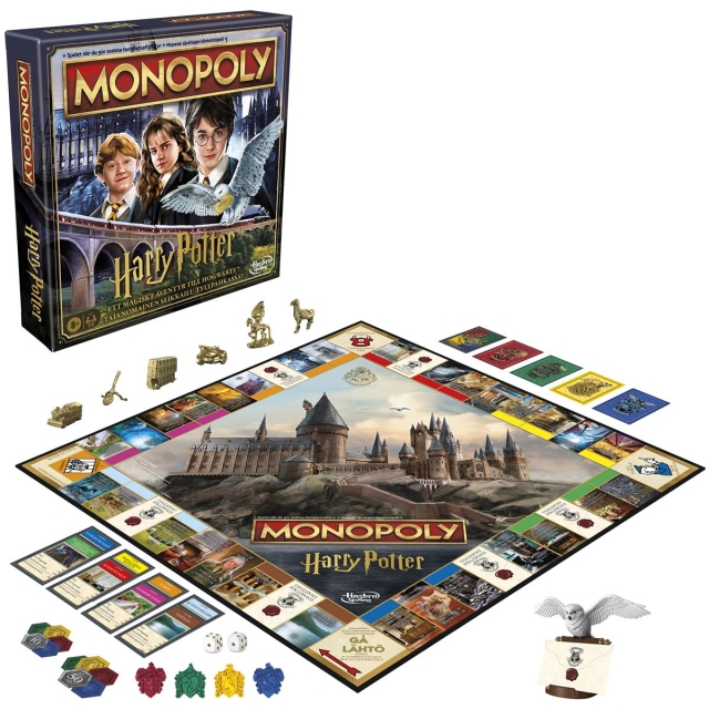 Hasbro gaming Brädspel Monopoly Harry Potter (SE/FI)
