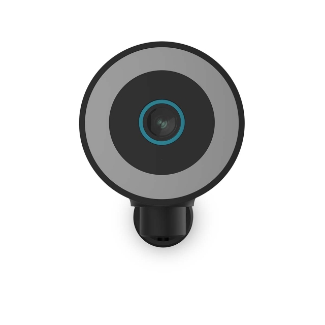 Nedis SmartLife Utomhus Kamera | Spotlight | 4K / 3840x2160 | IP65 | microSD (ingår inte) / Molnlagring (tillval) / Onvif | 5 V DC | Med rörelsesensor | Nattsikt | Svart