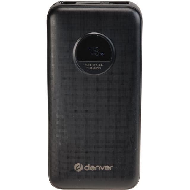 Denver PowerBank 20.000 mAh 65W PD Svart