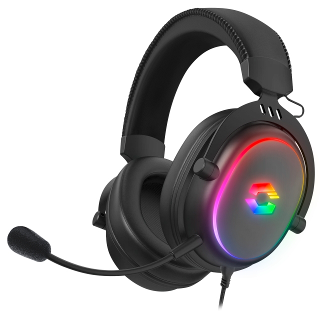 Speedlink CONUX RGB Stereo Gaming Headset - för PC/PS5/PS4/ Xbox Series X/S/Switch/OLED/Lite , svart