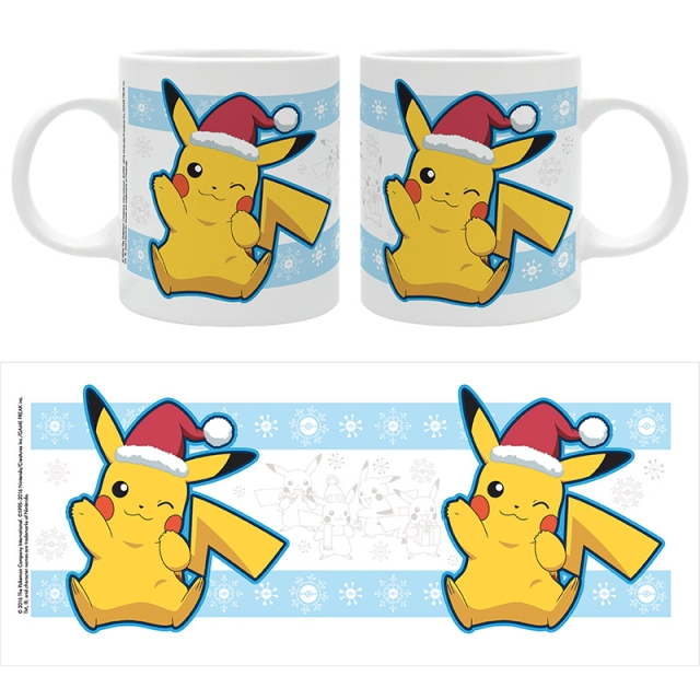 Abysse Pikachu-jultomten julmugg - 320ml