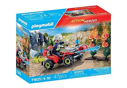 Playmobil Fyrhjuling för brandbekämpning (71825)