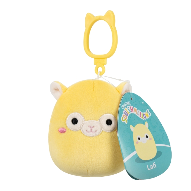 Squishmallows 9 cm - Clip On - Lafi Llama