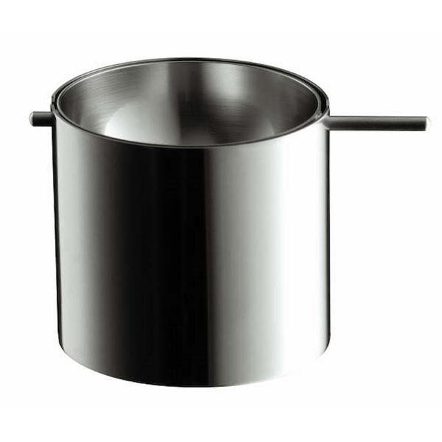 Stelton Arne Jacobsen Revolverande askkopp H6,5 cm (Stål)