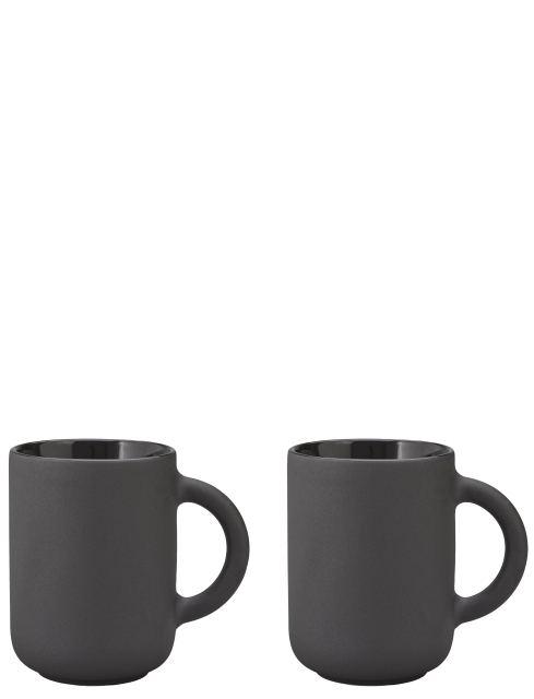 Stelton Theo Mugg 0,35 L 2 St (Svart)