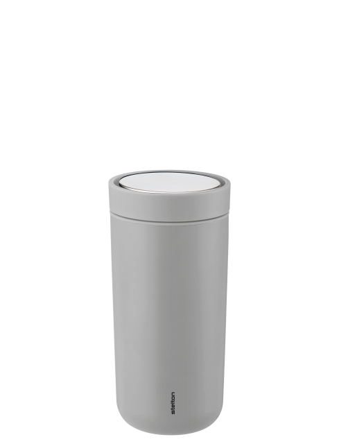 Stelton To-Go Click vakuumisolerad kopp 0,4 L (ljusgrå)