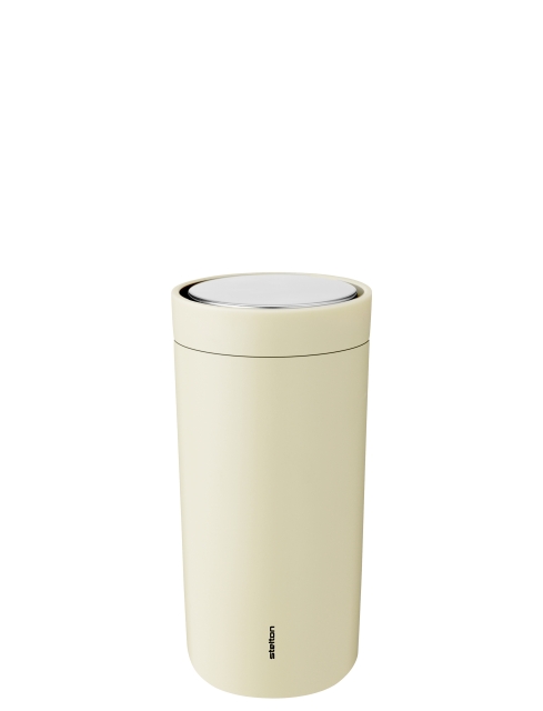 Stelton To-Go Click vakuumisolerad mugg 0,4 L (Mellow Yellow)