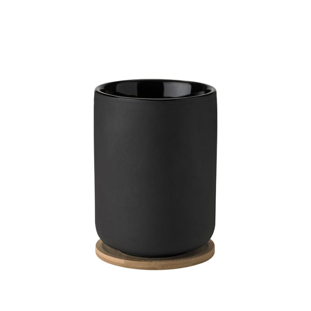 Stelton Theo Termokopp med underlägg 0,25 L (Svart)