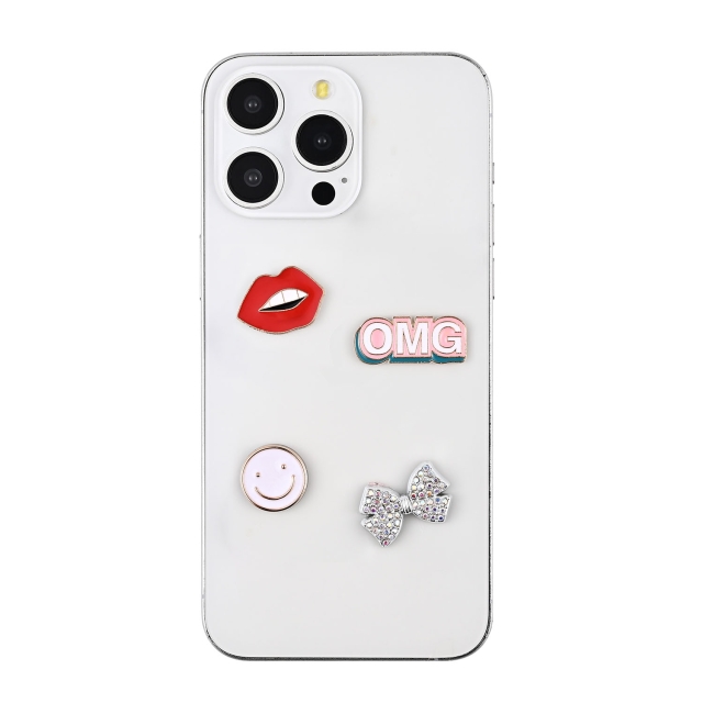 Onsala Charms Pimp Your Phone Metall och Plast 4-Pack