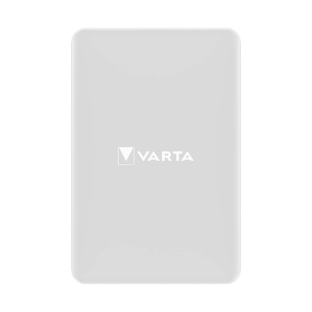 Varta Mag Pro trådlös powerbank 5.000 mAh - vit utgåva