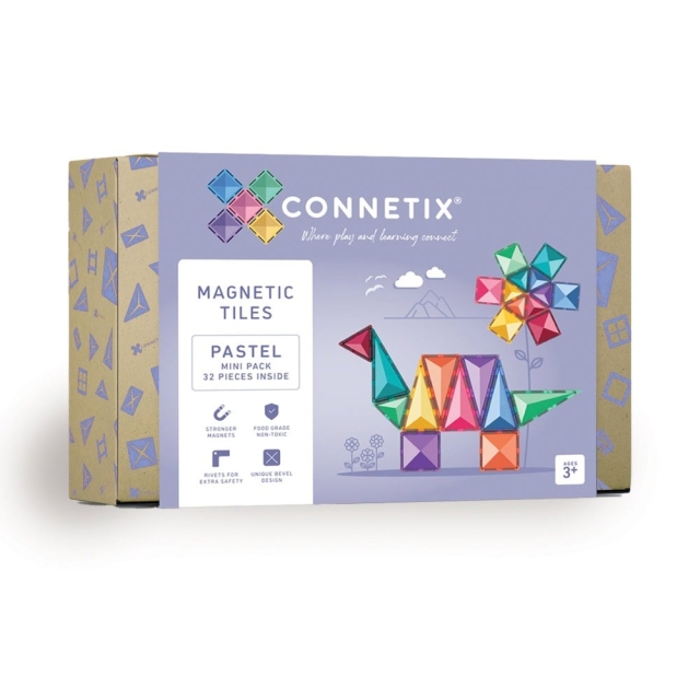 Connetix Pastell miniförpackning 32 delar - (CT-P-00032-MI)