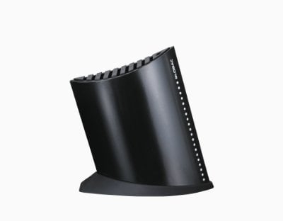 GLOBAL Knivblock - Svart 9+1