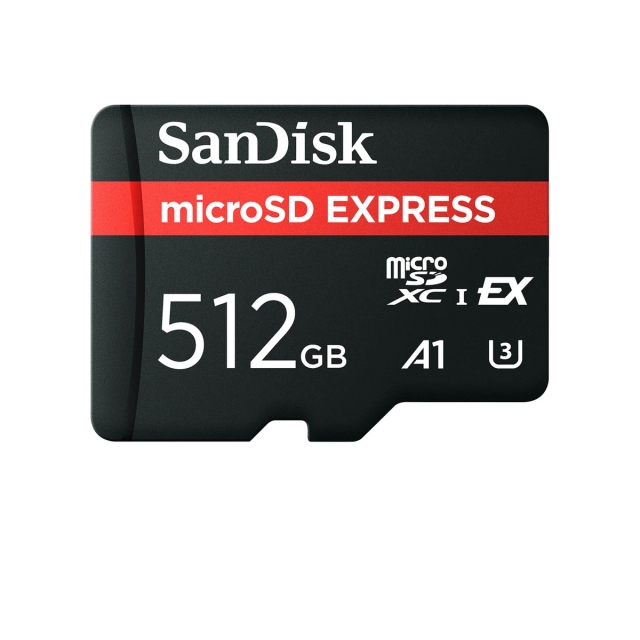 SanDisk Microsd Card Express 880MB/s U3 C10 512GB