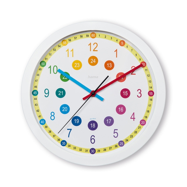 Hama Klocka Digital Vägg Analog Barnrum