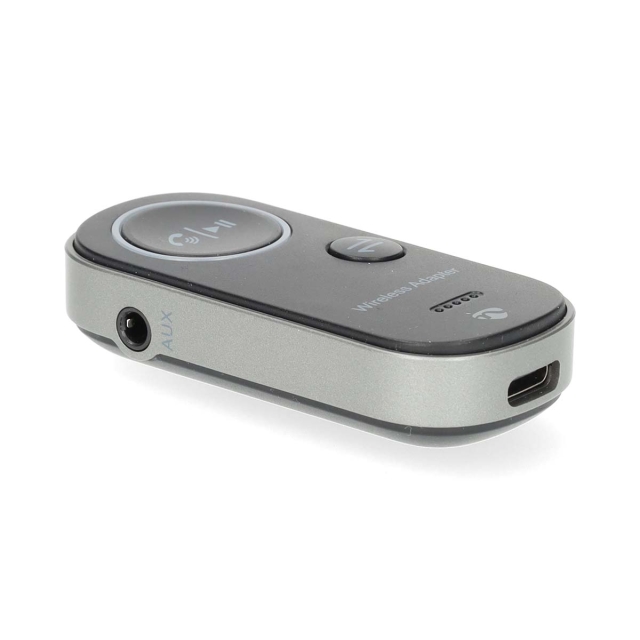 Nedis Bluetooth® Transceiver | Ingång för audio/video/dataanslutningar: USB-C™ Female | Audio / video / dataanslutningar utgång: 1x 3.5 mm | SBC | Upp till 1 enhet | Maximal batteritid: 8.5 timmar | Svart