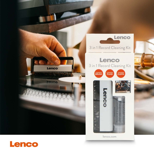 Lenco Antistatisk rengöringsvätska för borste och torkduk