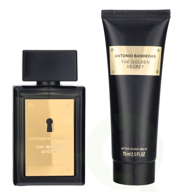 Antonio Banderas A. Banderas The Golden Secret Giftset 125 ml Edt Spray 50 ml/After Shave Balm 75 ml