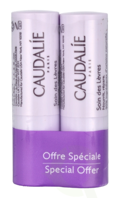 Caudalie Vinotherapist Lip Conditioner Duo 9 g 2x4,5gr