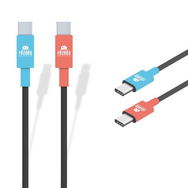 Trade Invaders Switch 2 laddningskabel - typ C till typ C (3m)