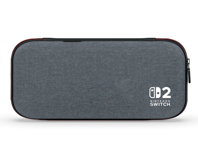 PowerA Slim Case för Nintendo Switch 2 - Ljusgrå