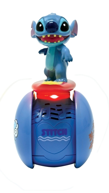 Lexibook Roller Surfer Stitch - perfekt balanserad Stitch med ett hjul och ljus- och ljudeffekter (ROB01D)