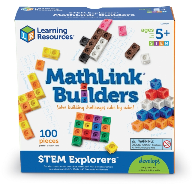 Learning Resources STEM Explorers™ MathLink®-byggare (LSP9294-SCA)