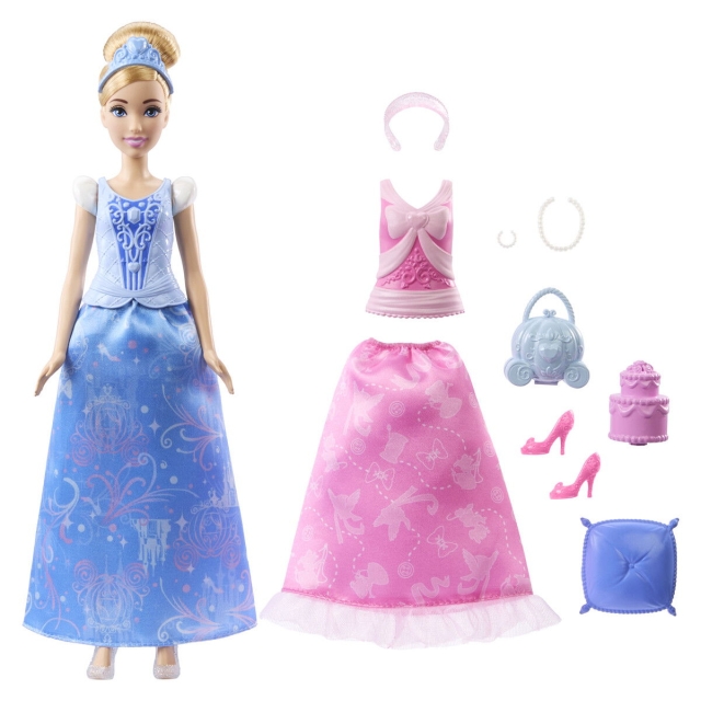 Disney Princess - Askungen med sagor som docka (JCR95)