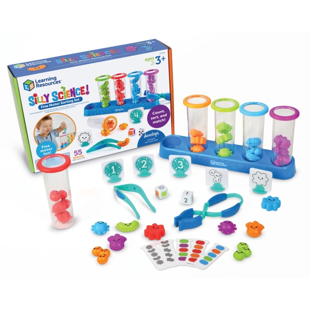 Learning Resources Silly Science Fine Motor Sorting Set (LSP5542-SCA)