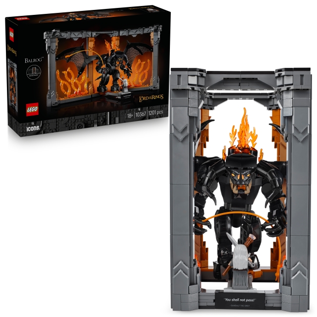 LEGO Ikoner - Sagan om ringen: Balrog™ Bokhylla (10367)