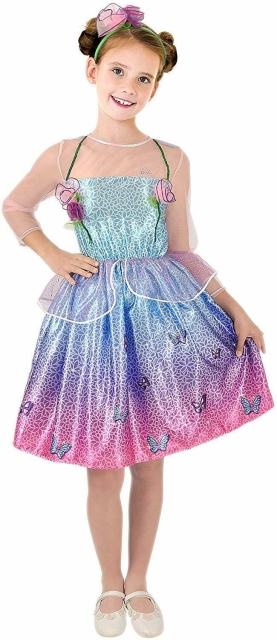 Ciao Kostym - Barbie Vårklänning (120 cm)