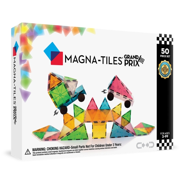 Magna Tiles Magna-Tiles - Grand Prix Frost 50-delars set (90257)