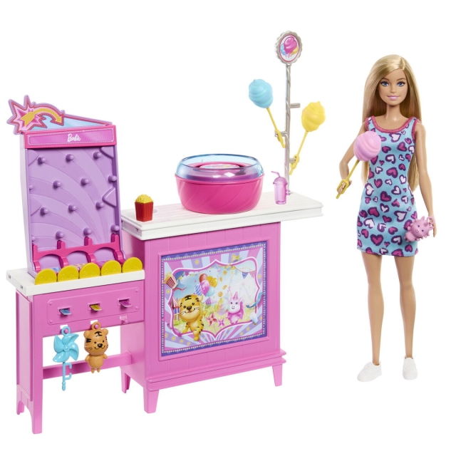 Barbie Mysteries sockervadd och spel lekset (JFV67)