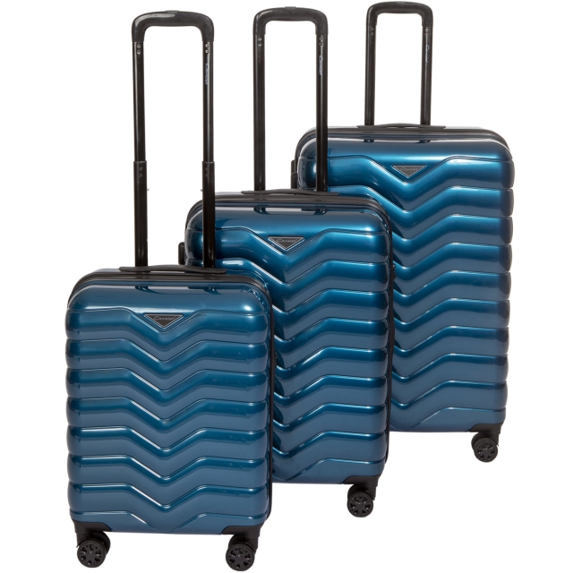 Cavalet Resväskor 3-Pack Smygehuk Blå