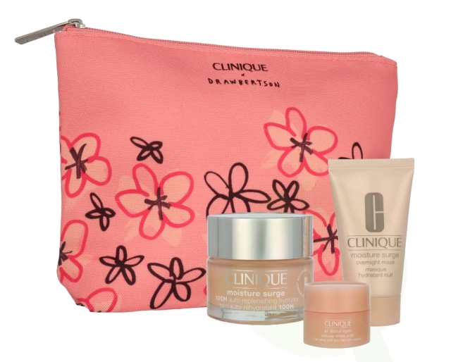 Clinique Moisture Megastars Giftset 85 ml Cream 50 ml/Mask 30 ml/Eye Cream 5 ml