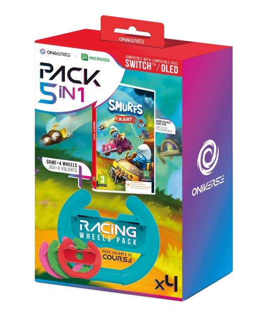 Oniverse 4 hjul + Smurfs Kart (kod i låda)