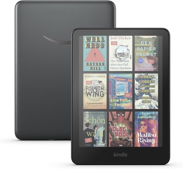 Amazon Kindle Colorsoft Signature Edition 32 GB - 7 - Metallisk svart