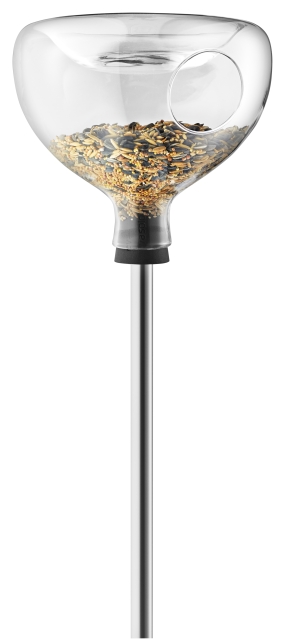 Eva Solo Fågelmatare med fågelbad i glas